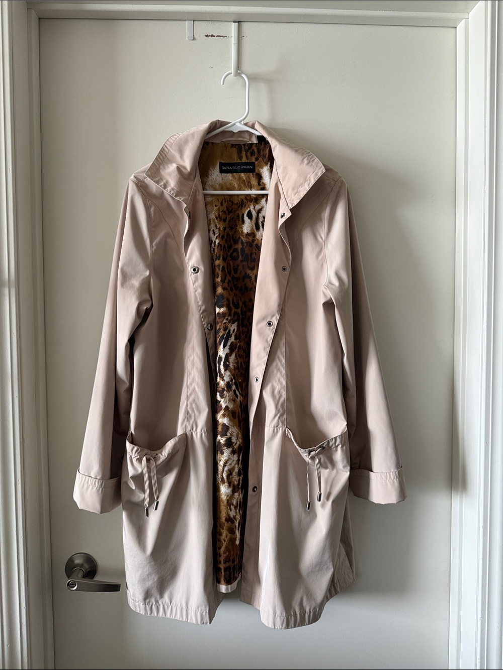 Dana Buchman Trench-Style Rain Jacket